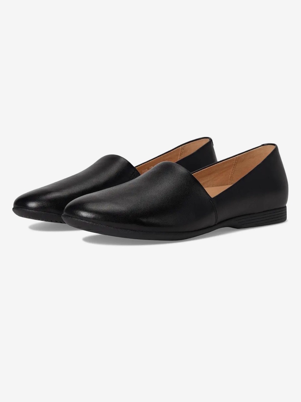Dansko Larisa Leather Flat in Black Milled Size 7.5 or 8